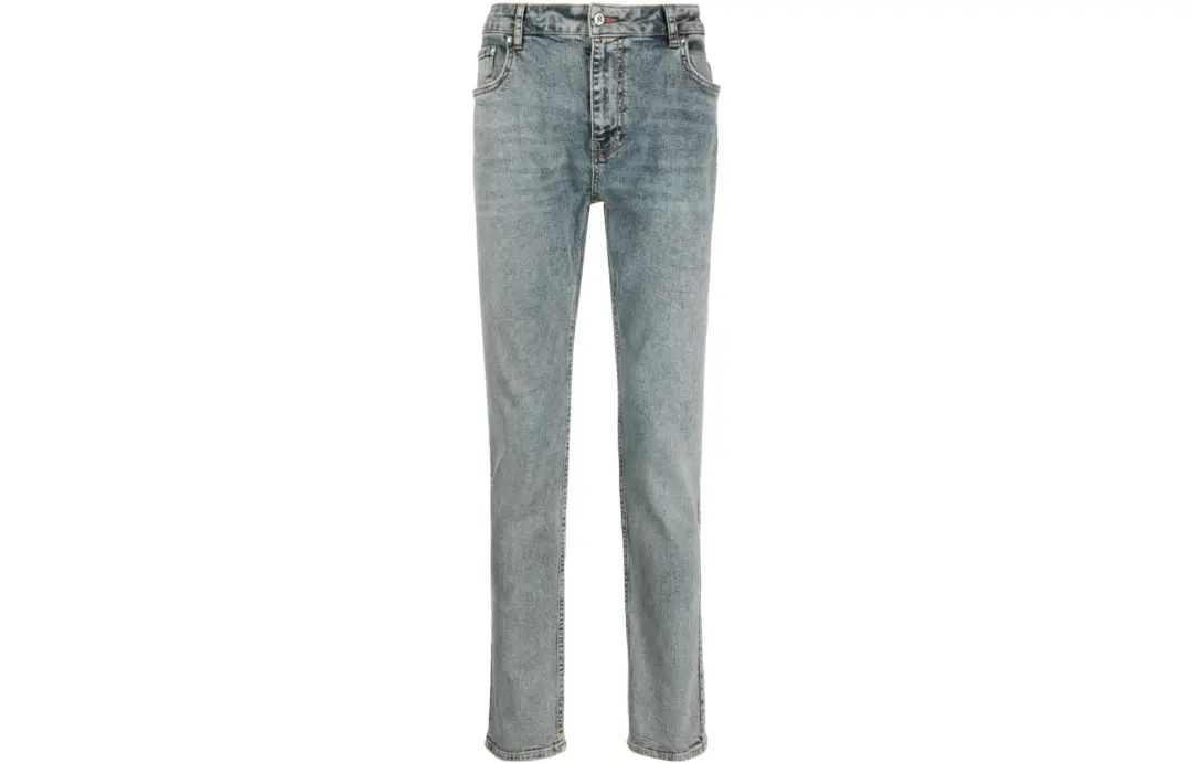 REPRESENT Jeans Men's Blue Moderate Straight Fit Pants