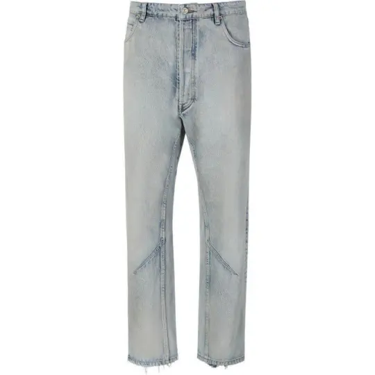 Balenciaga FW23 Jeans Regular Fit Men's Blue