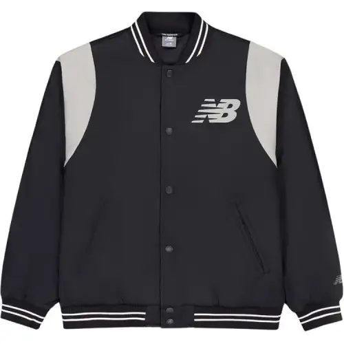 New Balance Jackets Men's Black V Neck Moderate Other