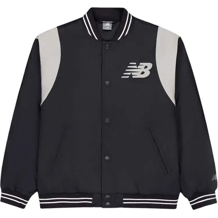 New Balance Jackets Men's Black V Neck Moderate Other