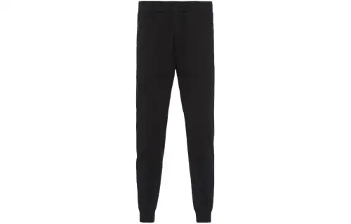 PRADA FW22 Knitted Sweatpants Men's Black