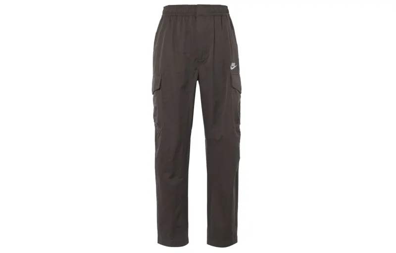 Nike Knitted Sweatpants Men's Umber Moderate Cuffed Pants