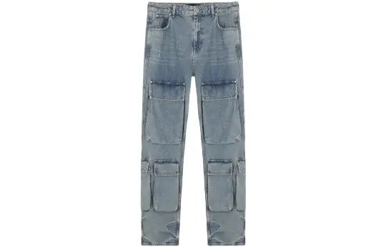 REPRESENT Jeans Men's Blue Moderate Cargo Pants