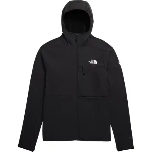 The North Face logo-embroidered zip-fastening hoodie