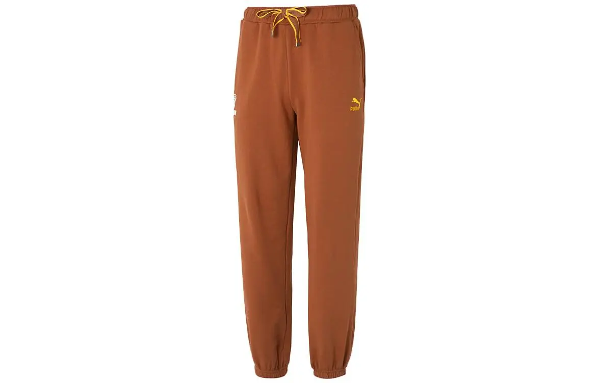 PUMA Knitted Sweatpants Men's Earthy Brown