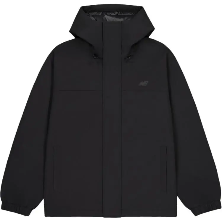 New Balance Jackets Men's Black BK Hooded (Non-detachable) Moderate Straight Fit