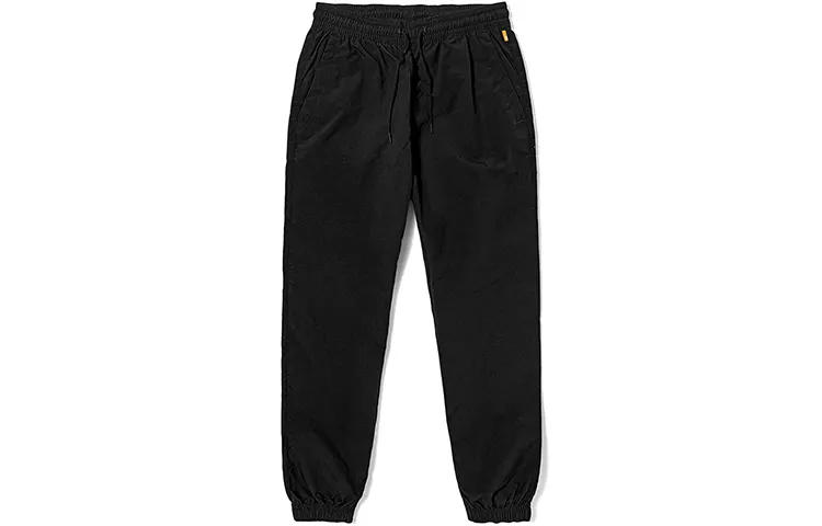 Timberland Casual Pants Men's Black Moderate Cuffed Pants