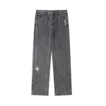 SUPEREALLY Jeans Unisex Moderate Straight Fit Pants