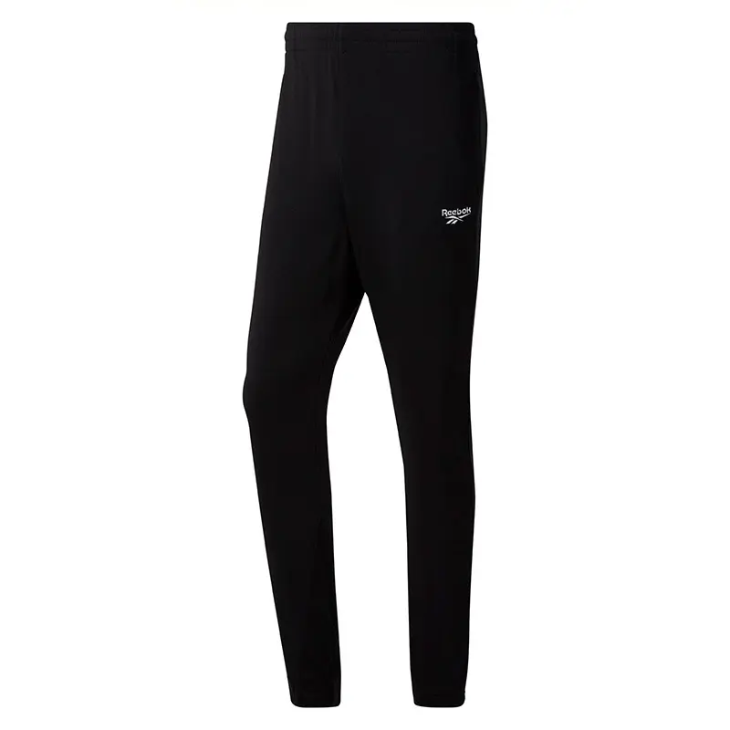 Reebok Knitted Sweatpants Men's Black Moderate Pencil Pants