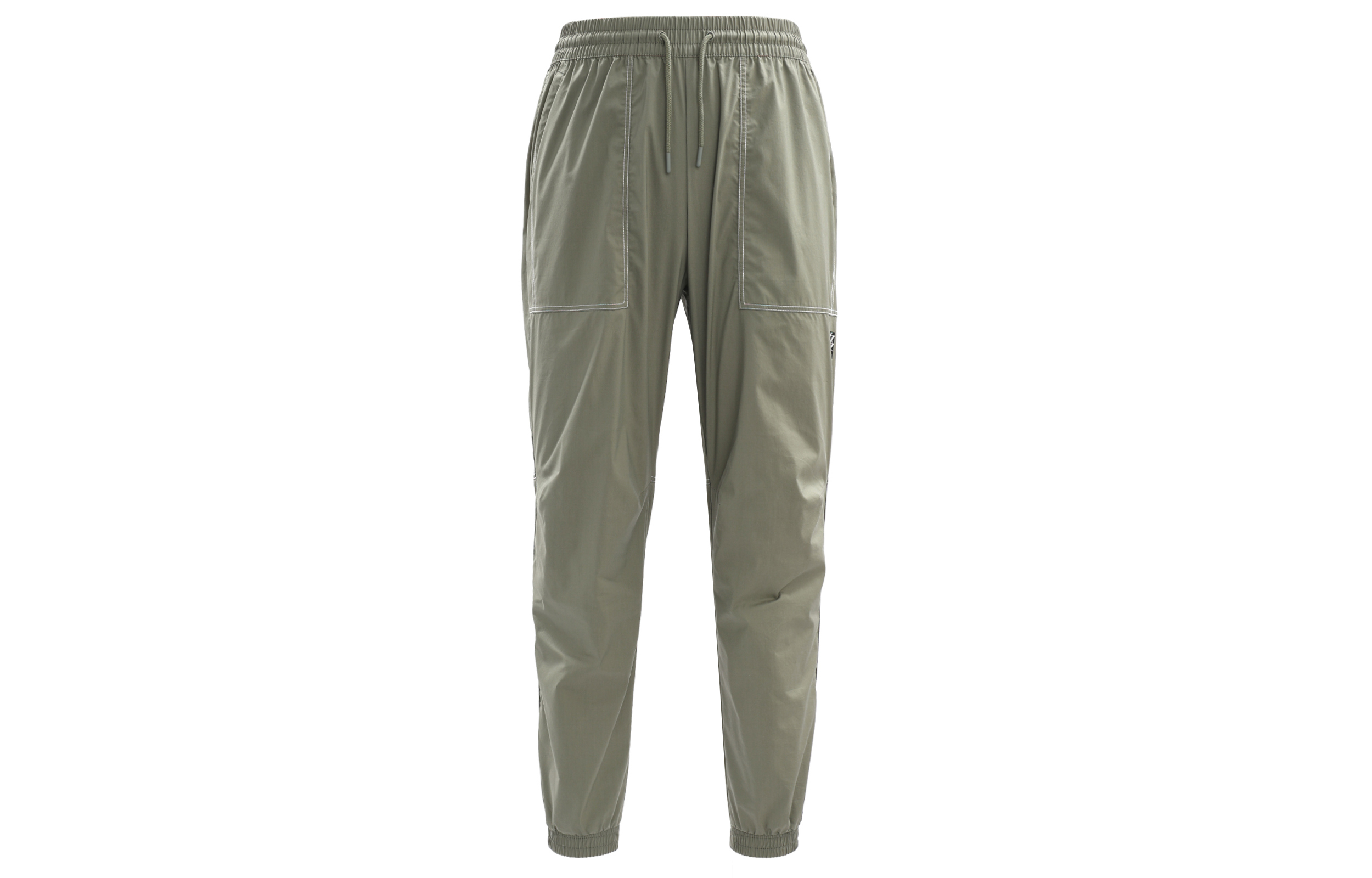 Anta Frivolous Series Knitted Sweatpants Unisex Grass Gray Green