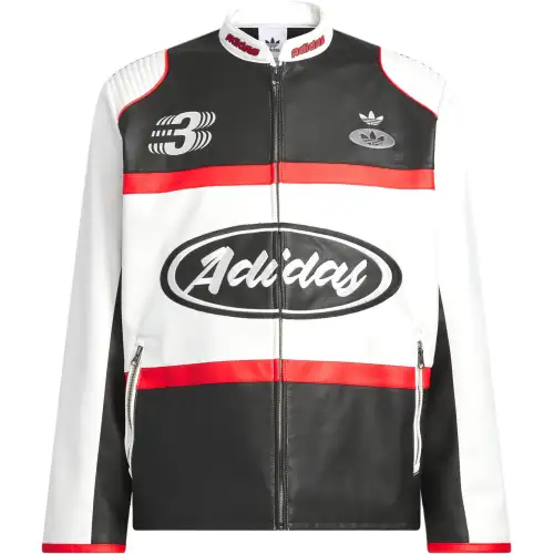 Adidas Originals V DAY RAC PLTR JKT M Jackets & Coats Men's White/Black