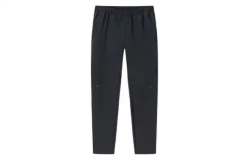 ANTA Variety Training Collection Knitted Sweatpants Men's Black Moderate Straight Fit Pants