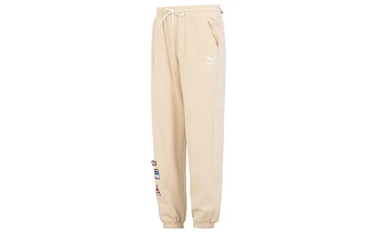 PUMA Knitted Sweatpants Men's Khaki