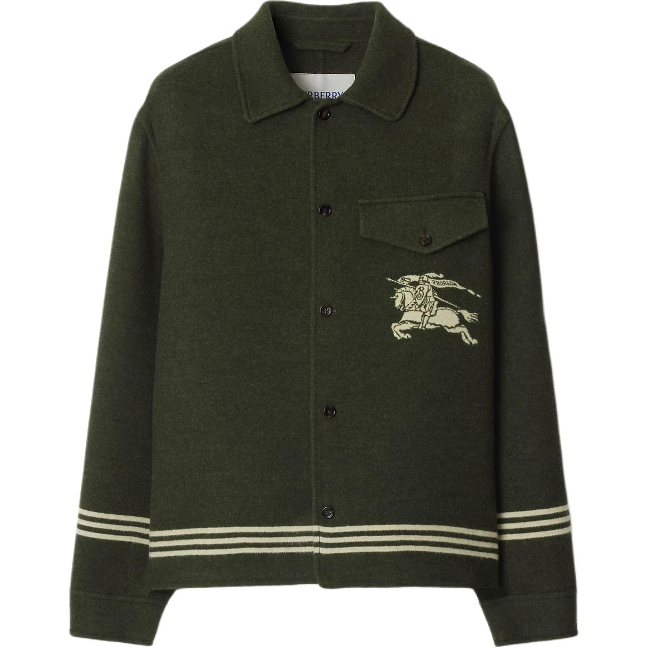 Burberry Ekd Motif Stripe Detailed Jacket