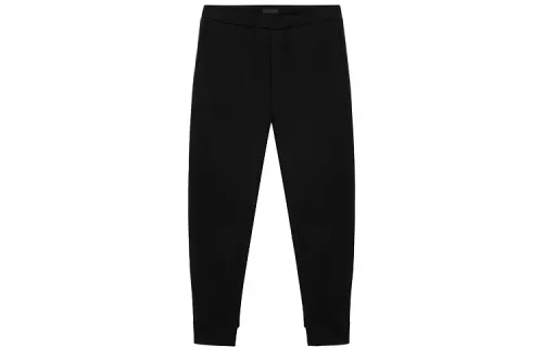 PRADA Casual Pants Men's Black Moderate Straight Fit Pants