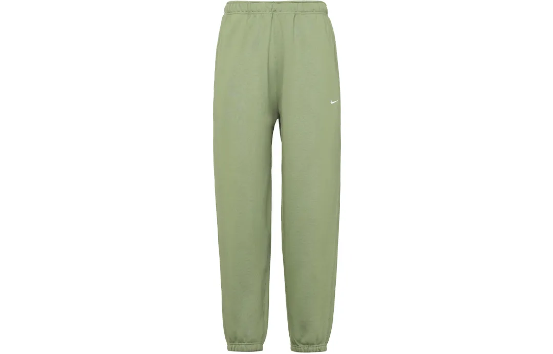 Nike Solo Swoosh Knitted Sweatpants Men's Light Green