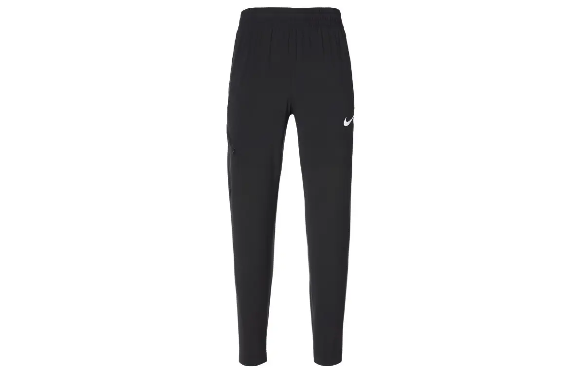Nike Knitted Sweatpants Men's Black Moderate Cuffed Pants