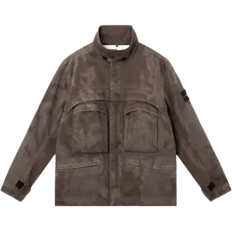 STONE ISLAND SS25 Jackets & Coats Men's Army Green
