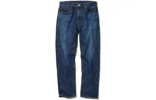 UNIQLO Jeans Unisex Blue Moderate Straight Fit Pants