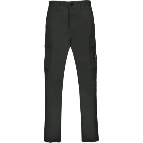 STONE ISLAND Logo Patch Cargo Pants