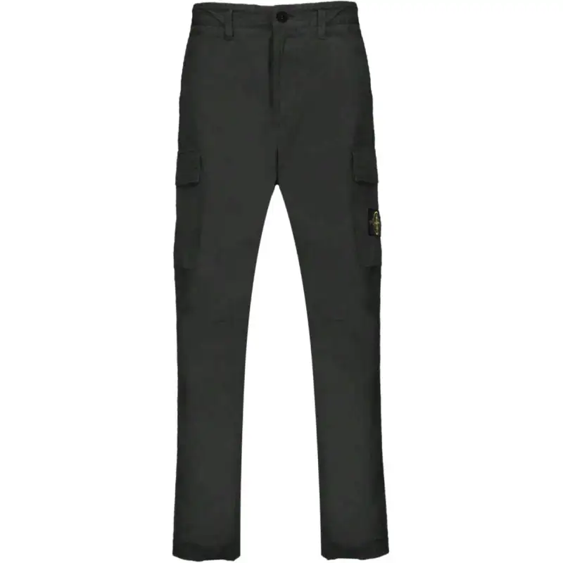 STONE ISLAND Logo Patch Cargo Pants