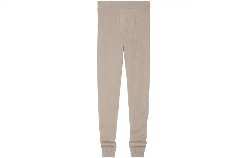 GUCCI Knitted Sweatpants Men's Moderate Cuffed Pants