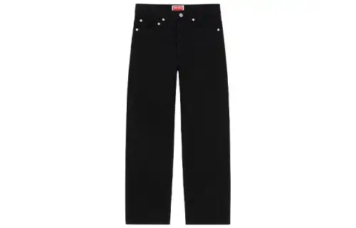 KENZO Asagao Mid-rise Straight-leg Jeans