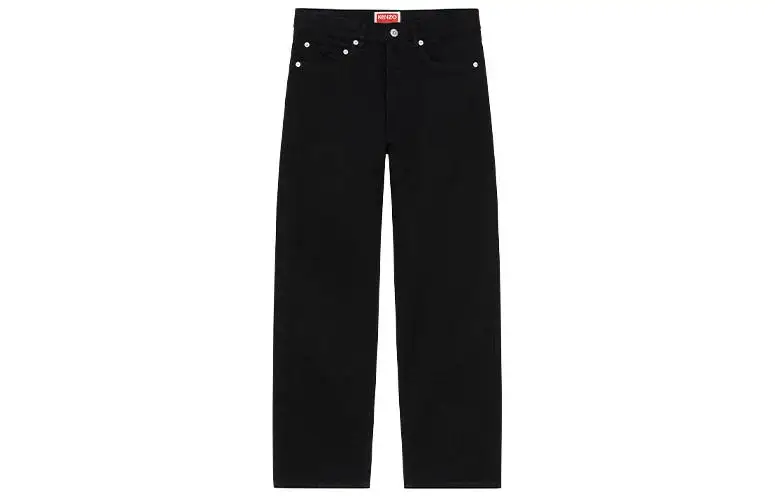KENZO Asagao Mid-rise Straight-leg Jeans