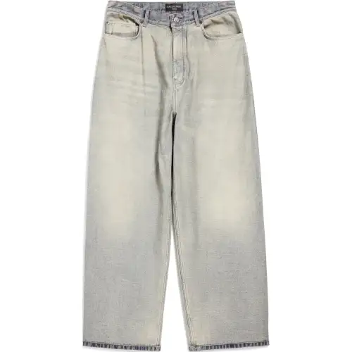 Balenciaga Mid-Waisted Baggy Jeans