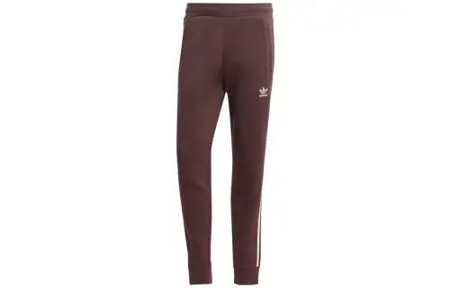 Adidas Originals 3 Stripes Knitted Sweatpants Men's Contour Brown