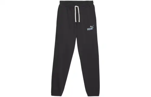 PUMA Knitted Sweatpants Men's Dark Gray