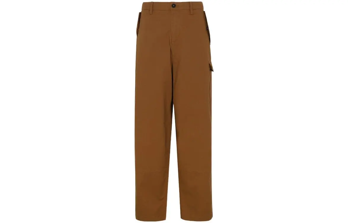 Timberland Casual Pants Men's Brown Moderate Straight Fit Pants