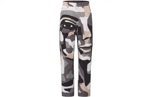 LOUIS VUITTON FW23 Jeans Men's Multicolor