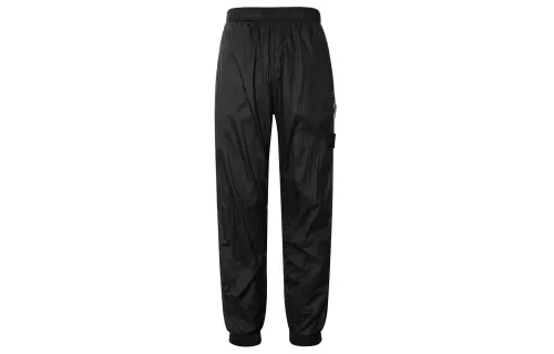 STONE ISLAND SS23 Knitted Sweatpants Men's Black