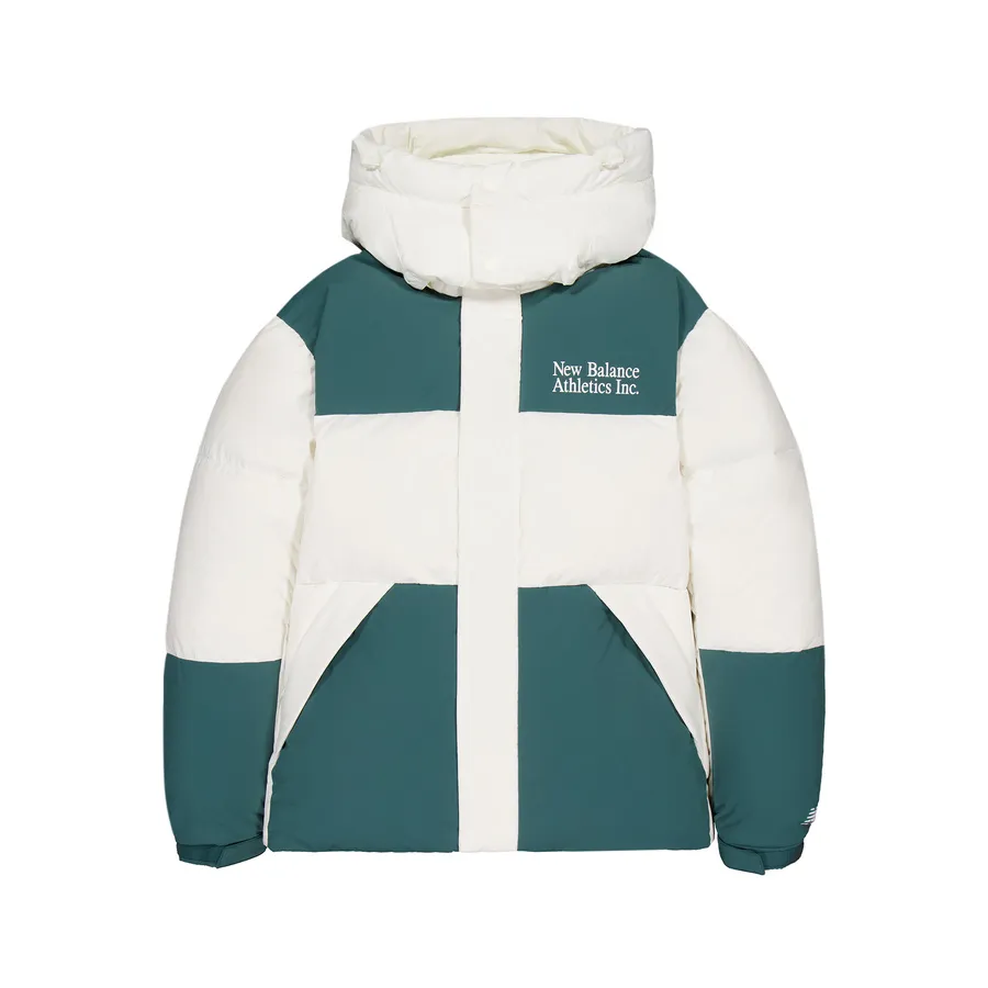 New Balance Light & City Pack Down Jacket Men's Ivory White