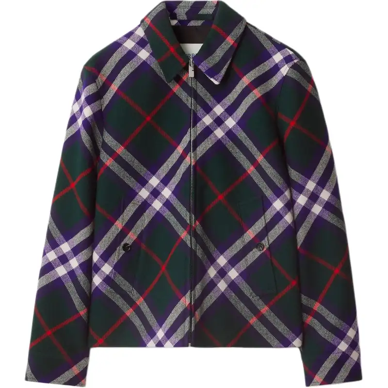 Burberry Jackets & Coats Men's Purple