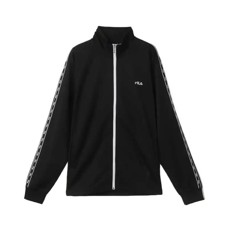 FILA Jackets Men's Black Stand Collar Moderate Other