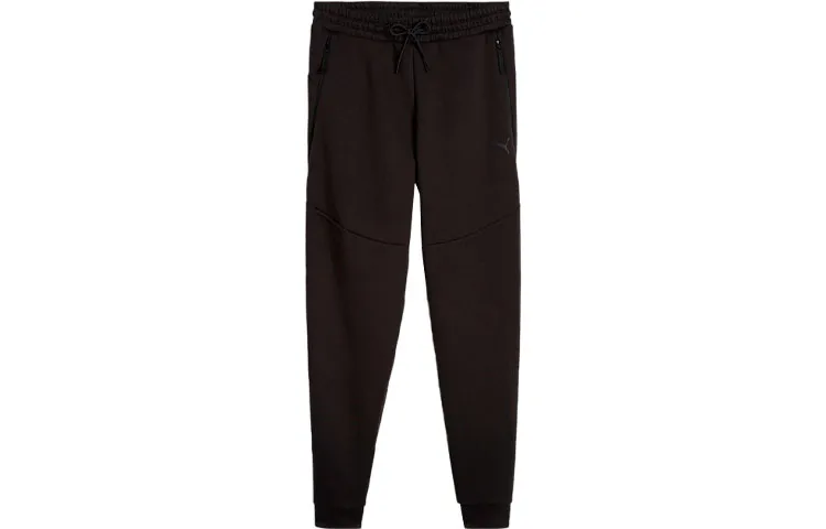 PUMA Knitted Sweatpants Men's Black