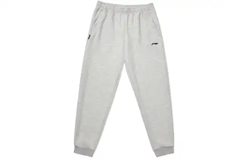 Li Ning Sports Life Collection Knitted Sweatpants Men's Heather Gray