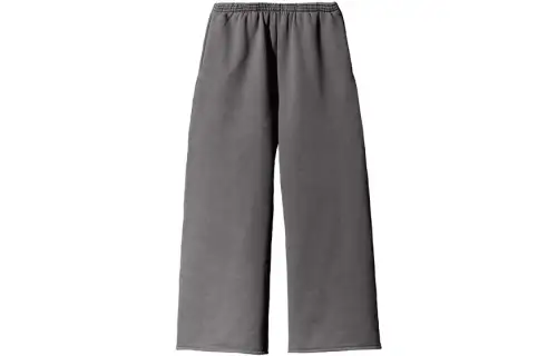 YEEZY x Gap X Balenciaga Mens Fleece Jogging Pant Casual Pants Men's Dark Gray