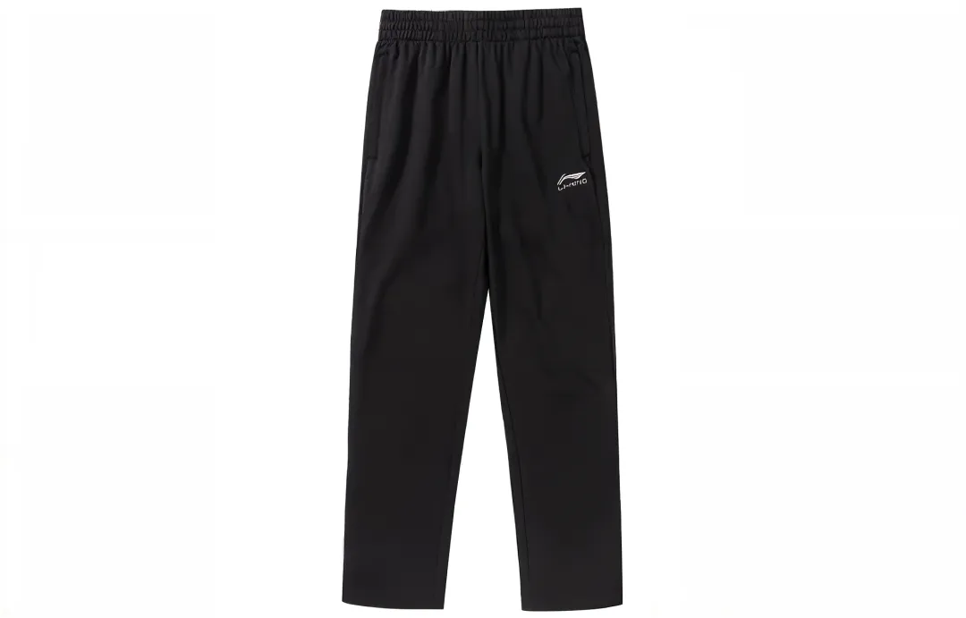 Li Ning Sports Life Collection Knitted Sweatpants Men's Black