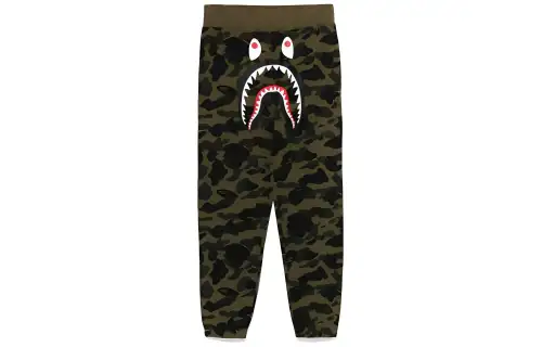 Bape 1st Camo Wide Fit Shark Sweatpants