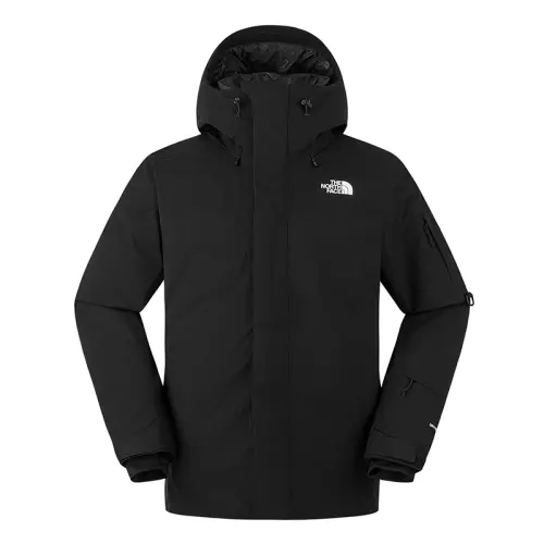 THE NORTH FACE Powder Guide Down Jackets & Coats Men's Cosmic Black
