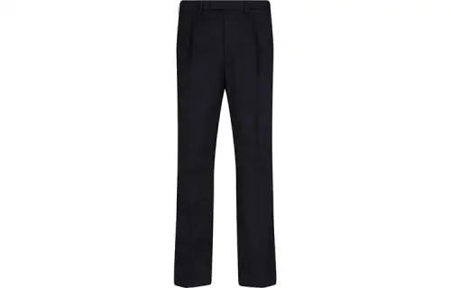 PRADA Casual Pants Men's Black Moderate Straight Fit Pants