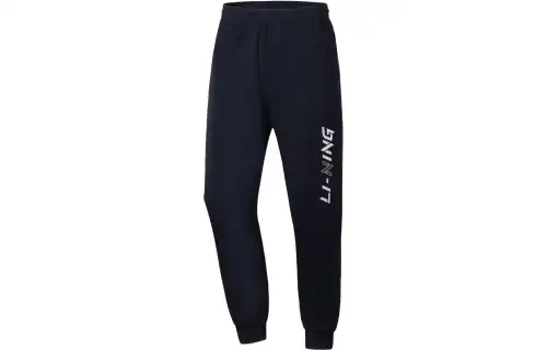 Li Ning Fitness Series Knitted Sweatpants Men's Black