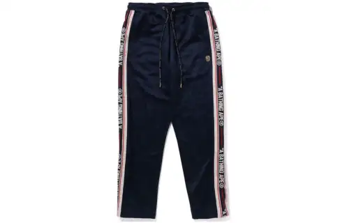 Bape Tonal Solid Camo Track Pants