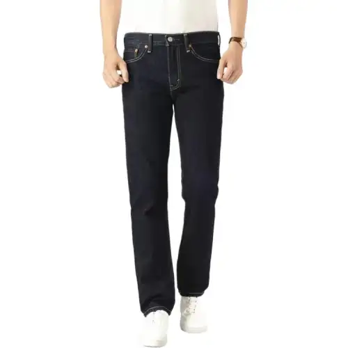 Levis Jeans Men's Blue Moderate Straight Fit Pants