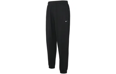 Nike Solo Swoosh Knitted Sweatpants Men's Black