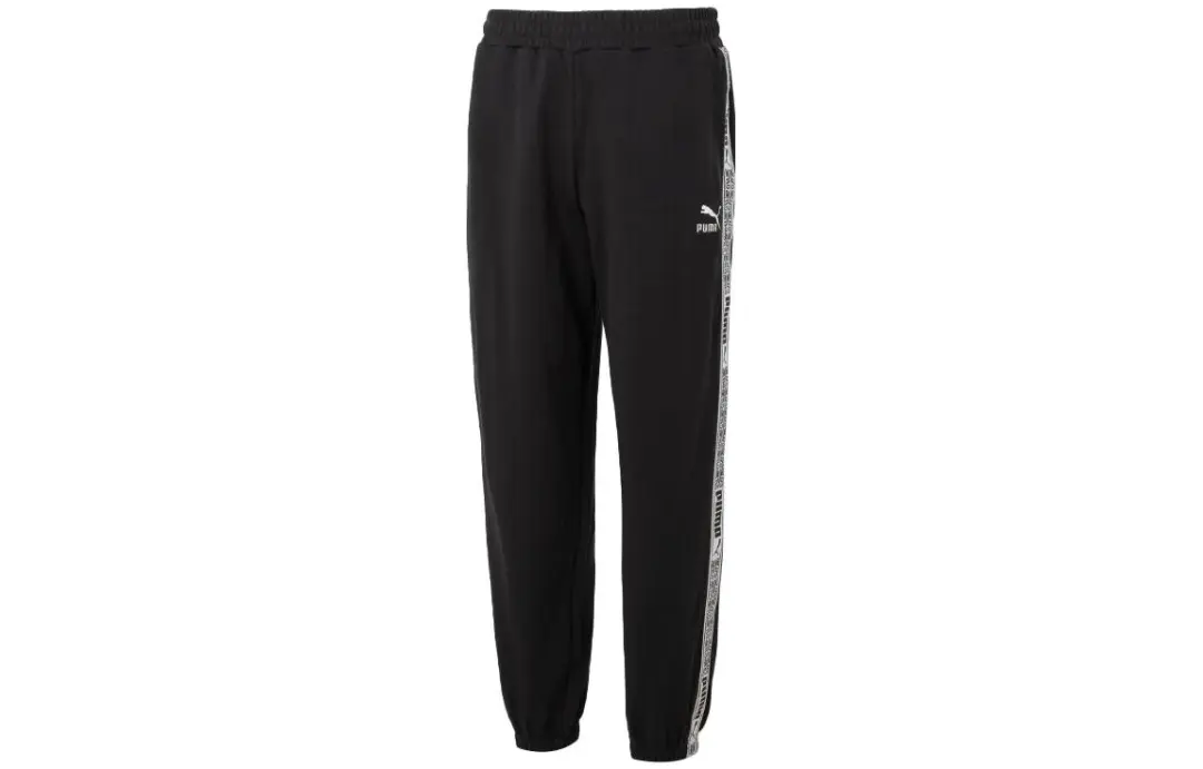 PUMA Knitted Sweatpants Unisex Black