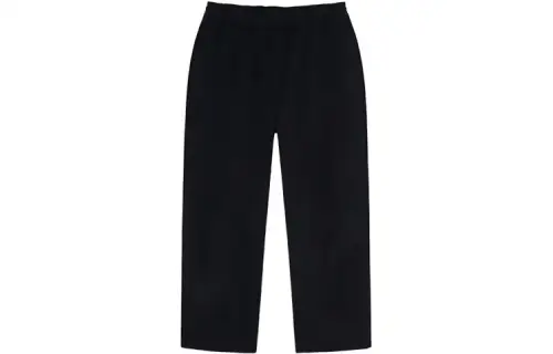 Stussy X OUR LEGACY Casual Pants Men's Black Moderate Straight Fit Pants